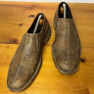 Cole Haan Men's Center Seam Antiqued leather Slip Ons